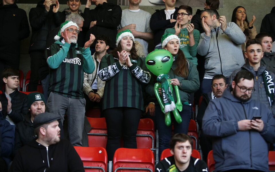 Cheltenham Town vs Argyle