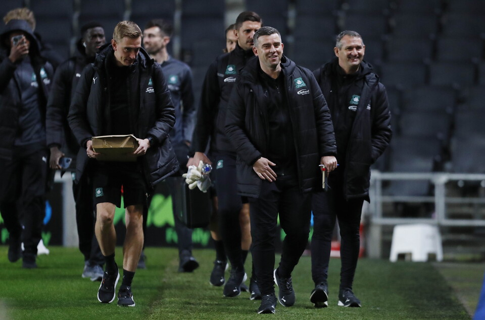 MK Dons v Argyle - Match Gallery