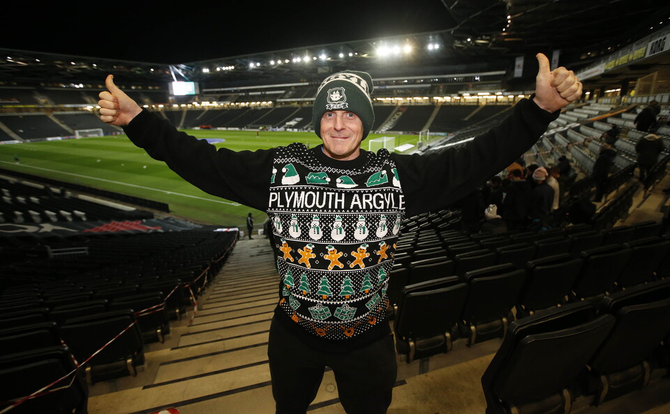 MK Dons v Argyle - Match Gallery