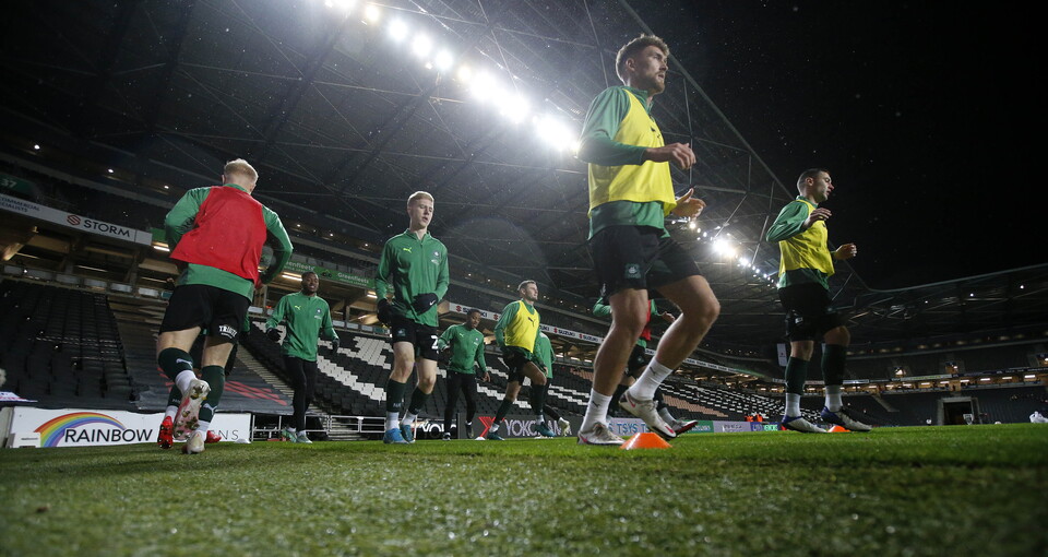 MK Dons v Argyle - Match Gallery