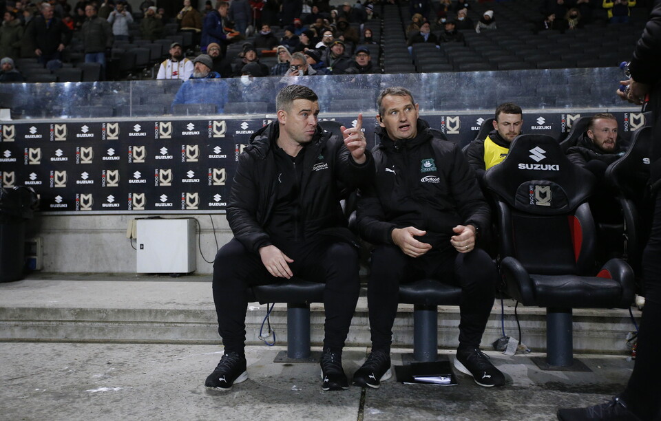 MK Dons v Argyle - Match Gallery