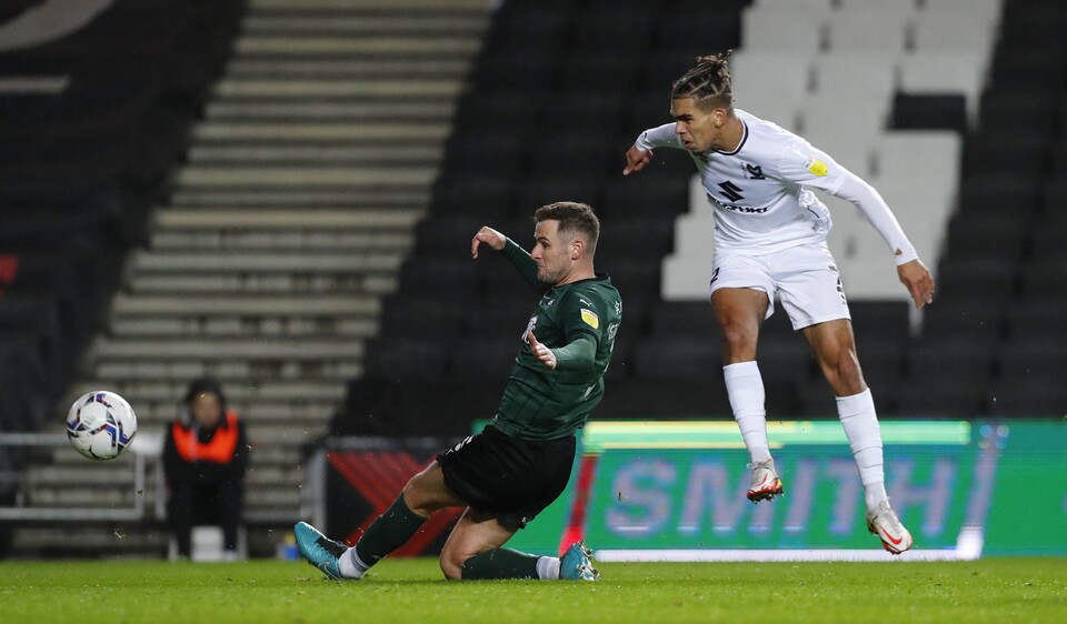 MK Dons v Argyle - Match Gallery