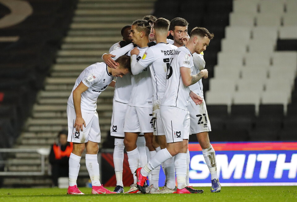 MK Dons v Argyle - Match Gallery