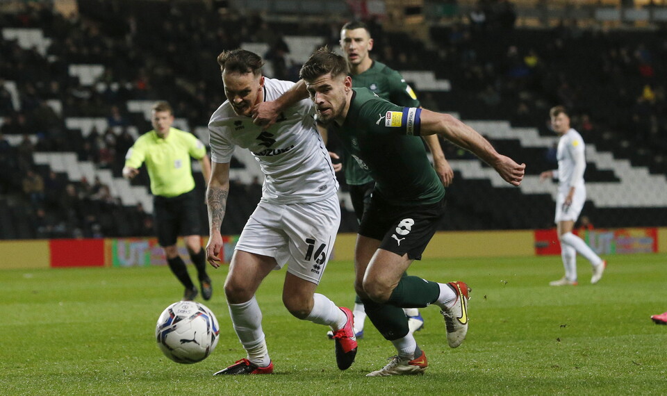 MK Dons v Argyle - Match Gallery