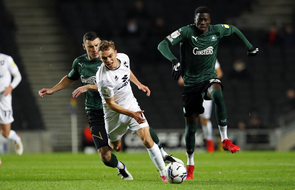 MK Dons v Argyle - Match Gallery