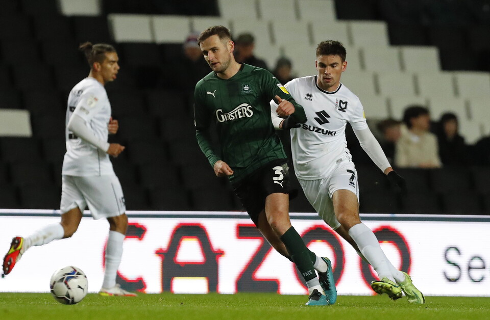 MK Dons v Argyle - Match Gallery