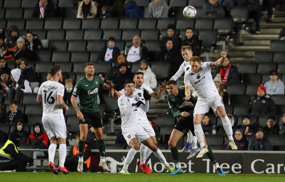 MK Dons v Argyle - Match Gallery