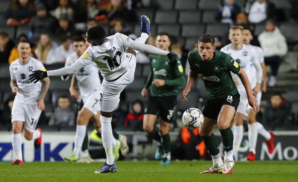 MK Dons v Argyle - Match Gallery