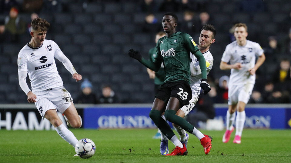 MK Dons v Argyle - Match Gallery