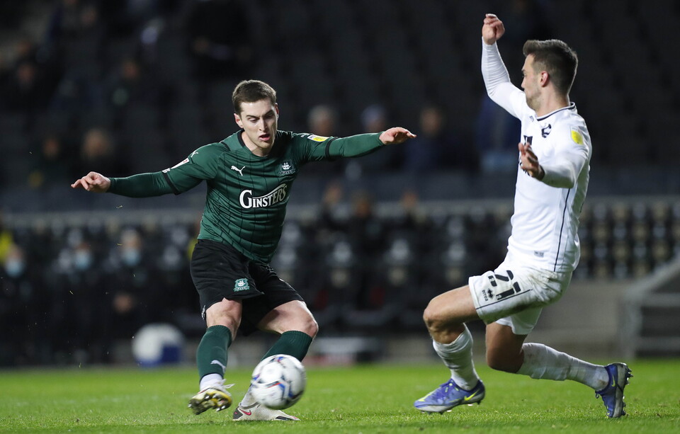 MK Dons v Argyle - Match Gallery