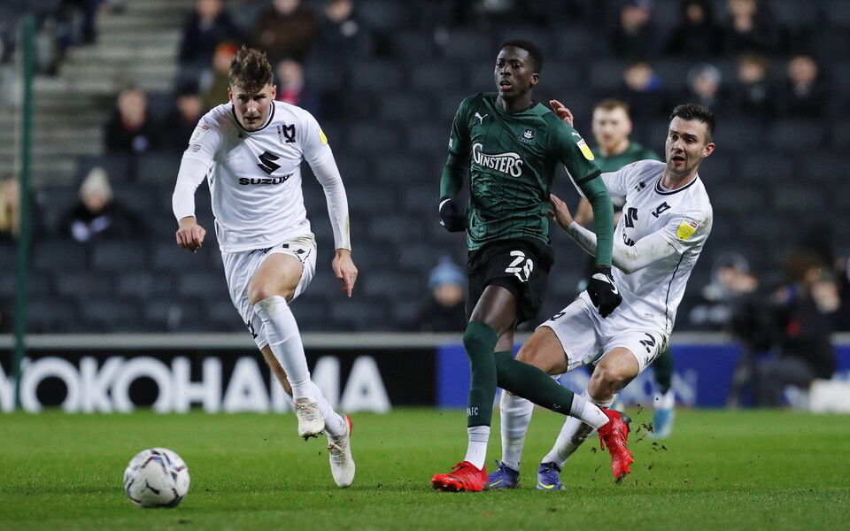 MK Dons v Argyle - Match Gallery
