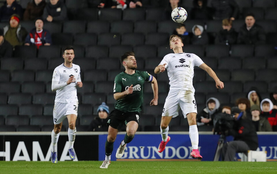 MK Dons v Argyle - Match Gallery