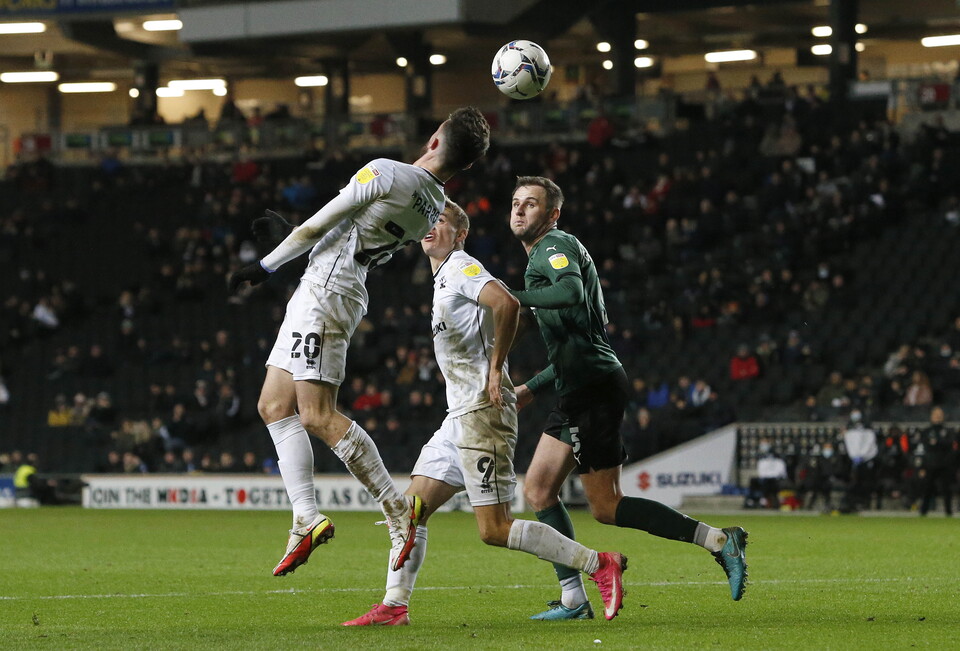 MK Dons v Argyle - Match Gallery