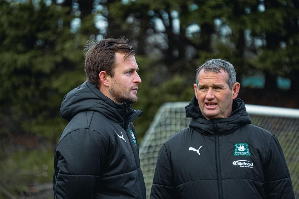 Mark Hughes and Kevin Nancekivell