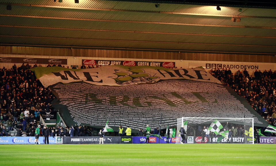 Argyle vs Portsmouth