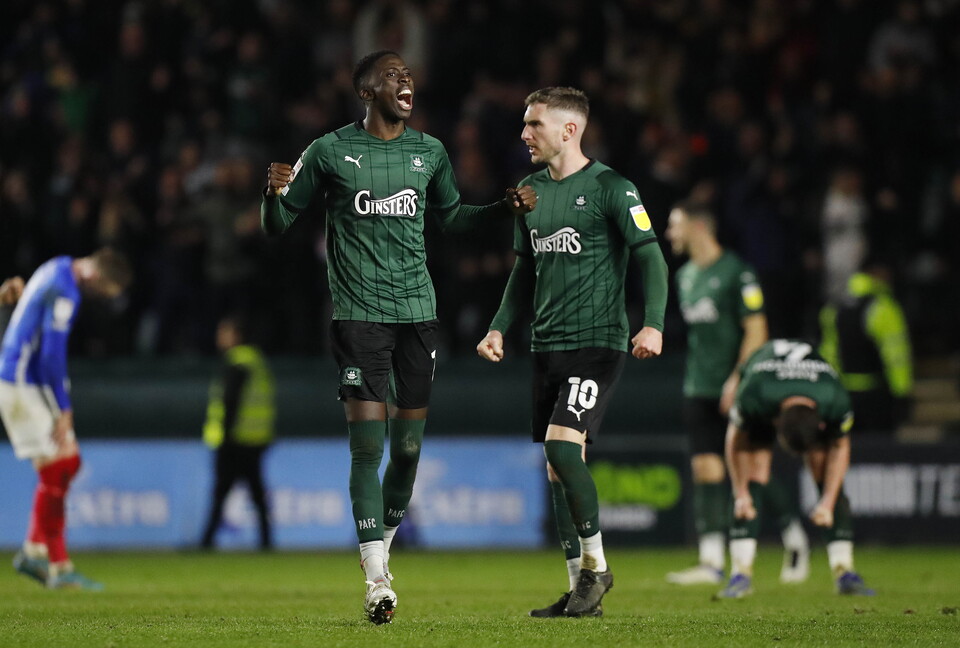 Argyle vs Portsmouth