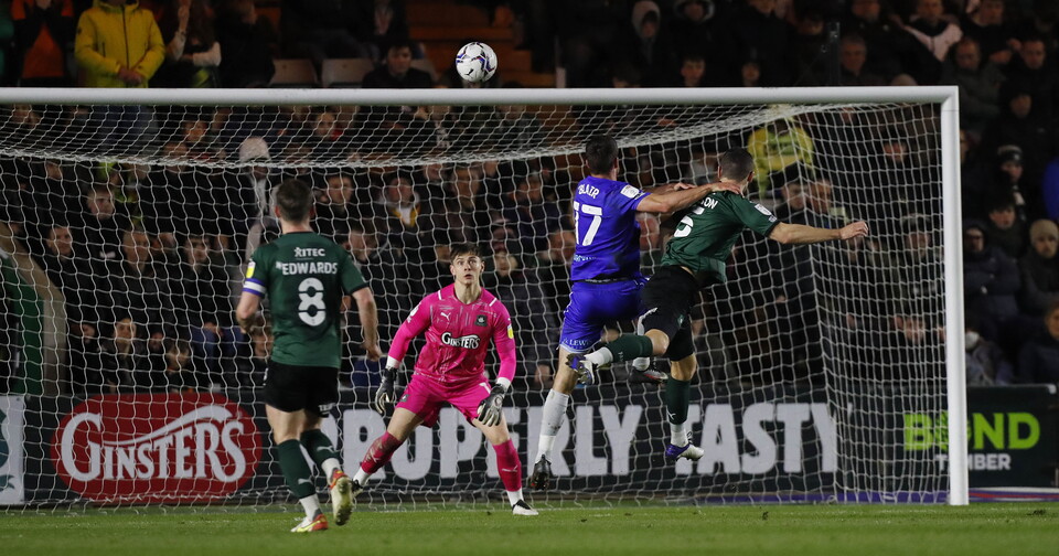 Argyle v Cheltenham Town