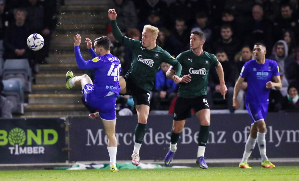Argyle v Cheltenham Town