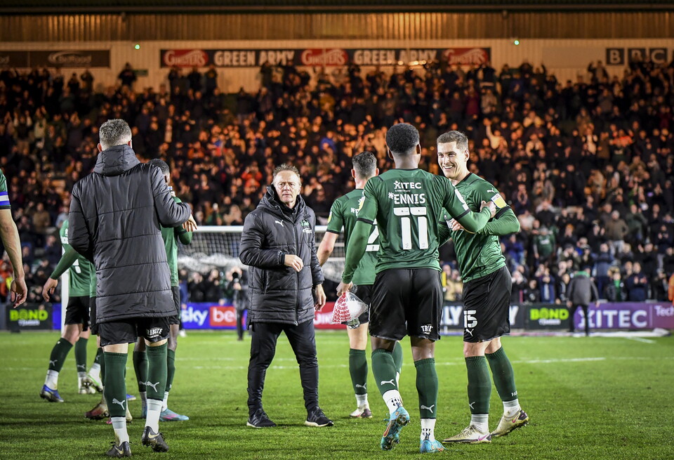 Argyle v Cheltenham Town