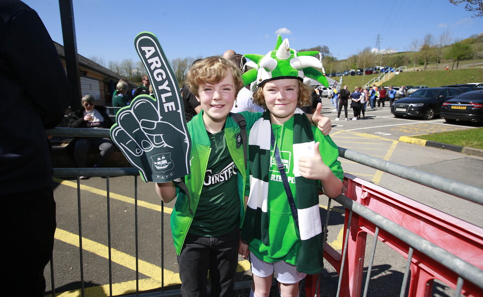 Wycombe Wanderers v Argyle