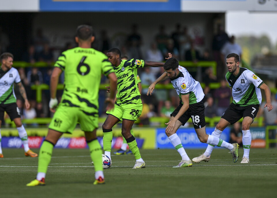 Forest Green Rovers v Argyle
