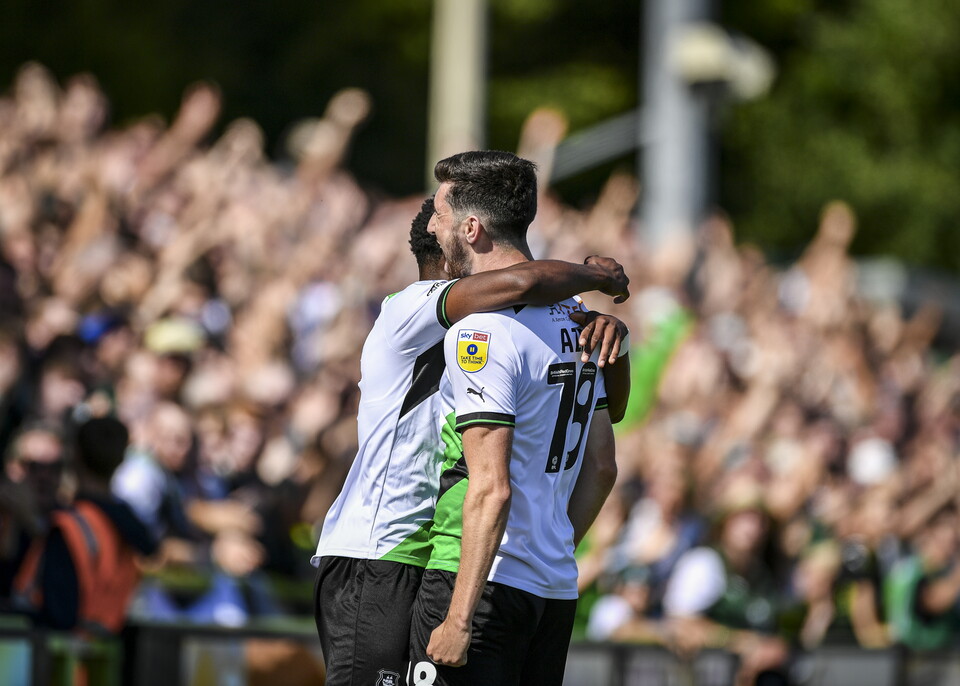 Forest Green Rovers v Argyle