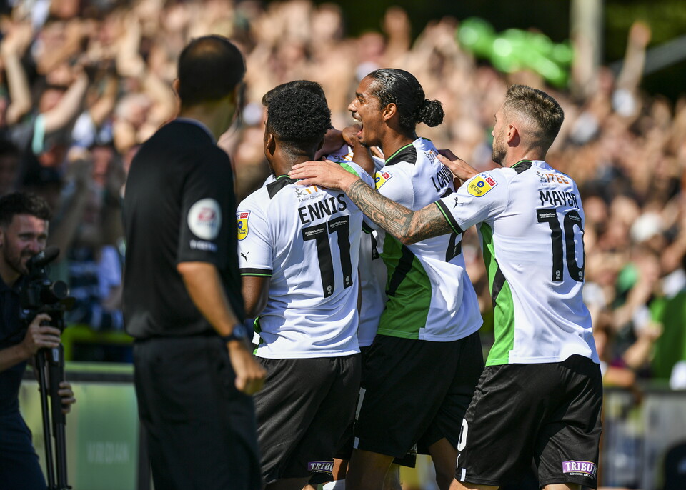 Forest Green Rovers v Argyle