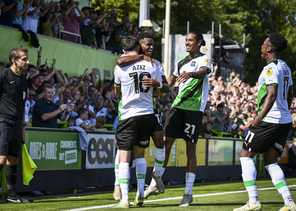 Forest Green Rovers v Argyle