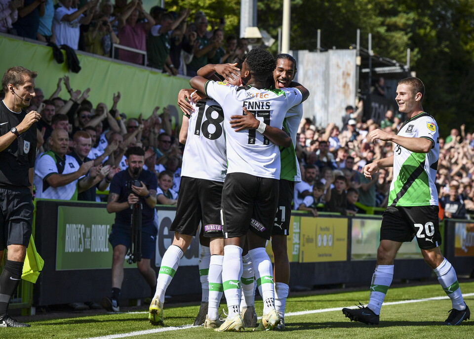 Forest Green Rovers v Argyle