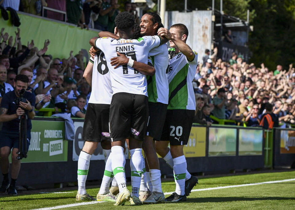 Forest Green Rovers v Argyle