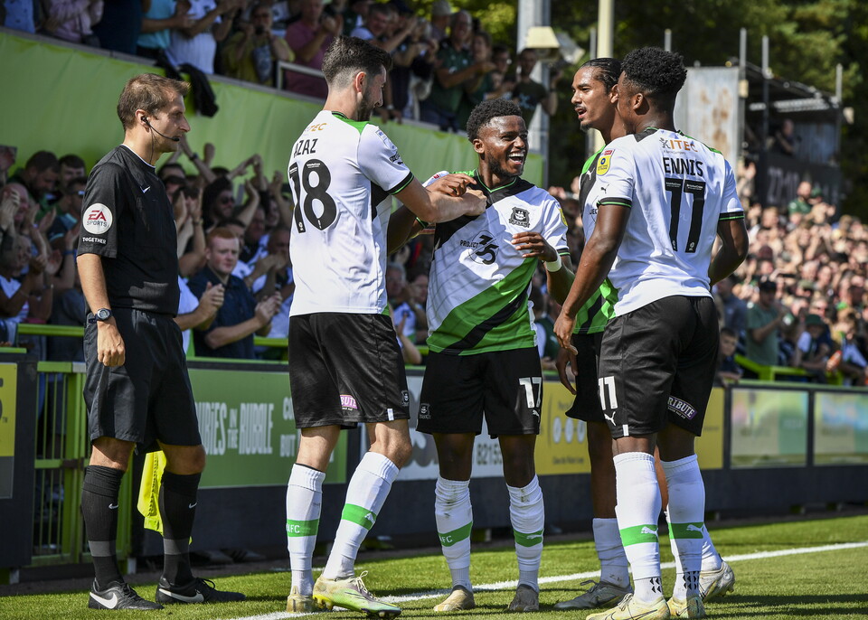 Forest Green Rovers v Argyle