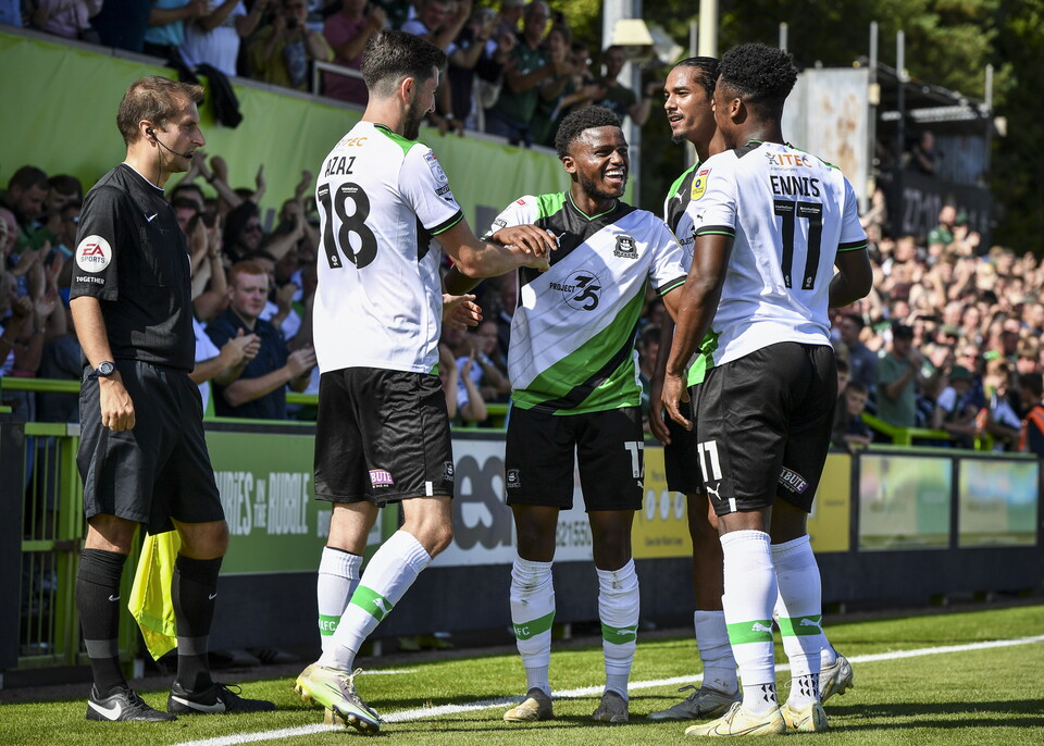 Forest Green Rovers v Argyle