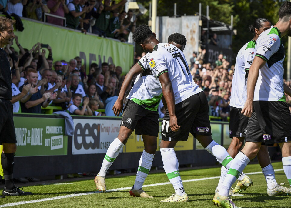 Forest Green Rovers v Argyle