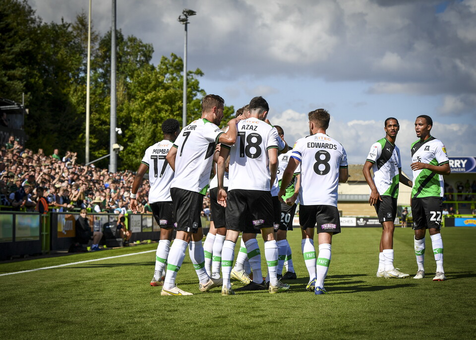 Forest Green Rovers v Argyle