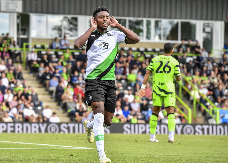 Forest Green Rovers v Argyle