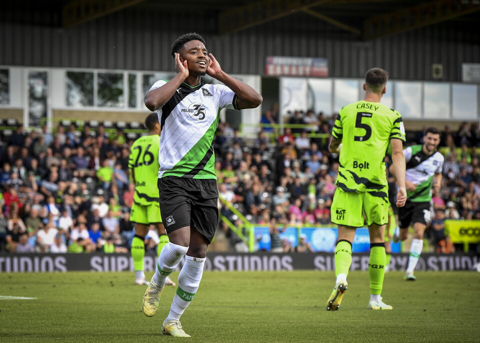 Forest Green Rovers v Argyle
