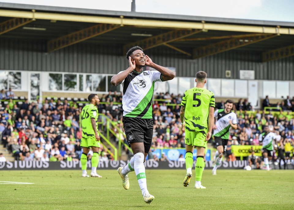 Forest Green Rovers v Argyle
