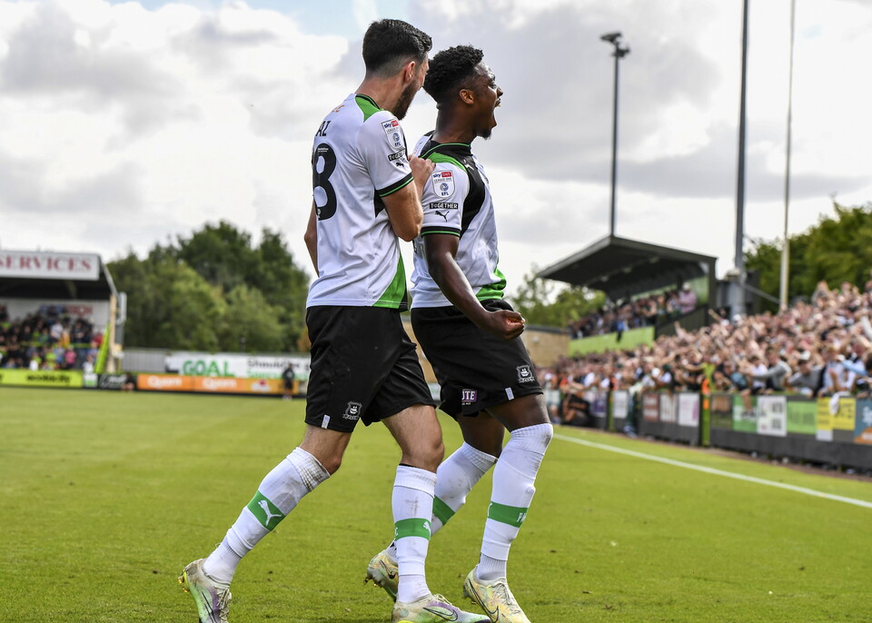 Forest Green Rovers v Argyle