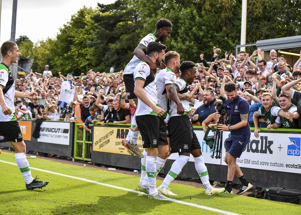 Forest Green Rovers v Argyle