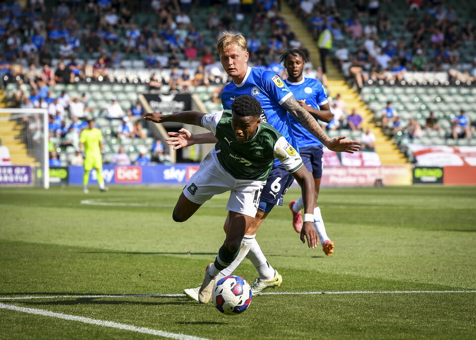 Argyle v Peterborough United