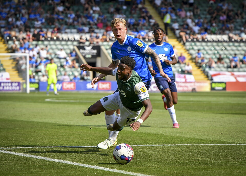 Argyle v Peterborough United