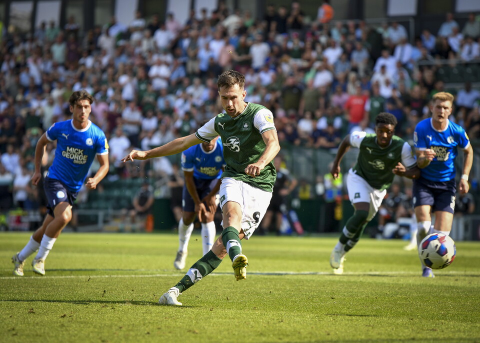 Argyle v Peterborough United