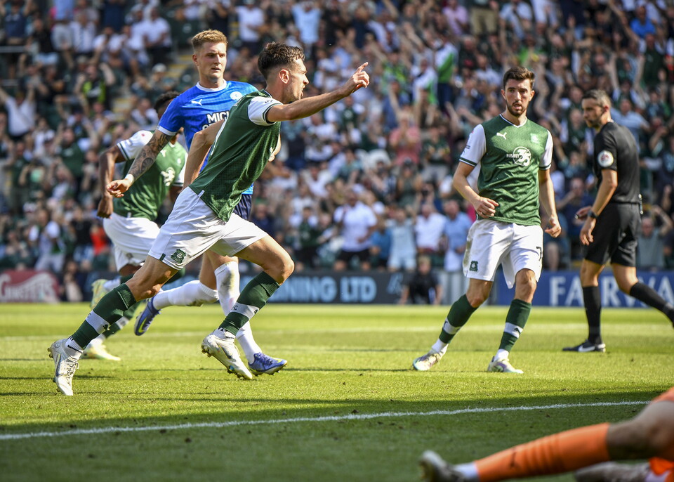 Argyle v Peterborough United