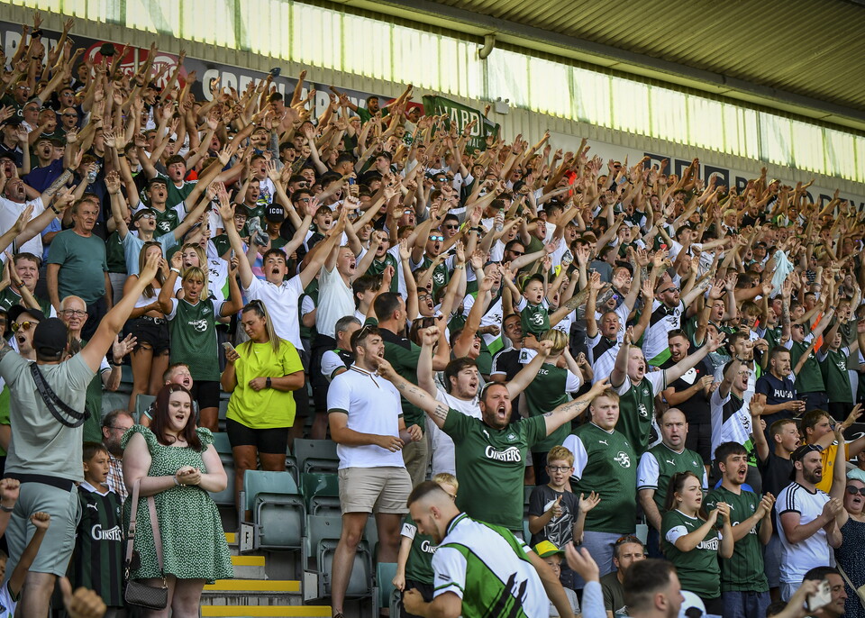 Argyle v Peterborough United