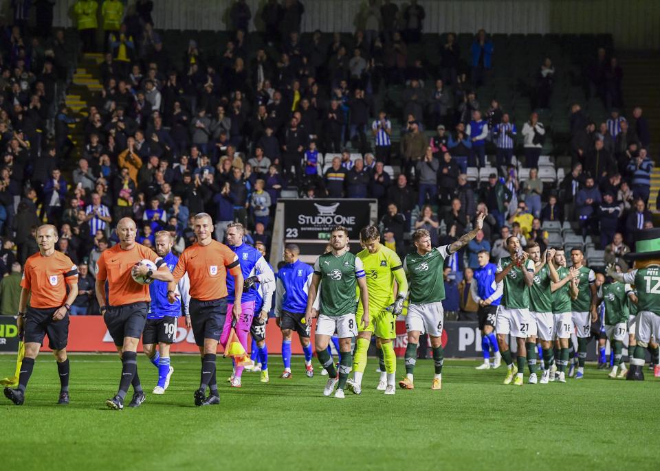 Argyle v Sheffield Wednesday