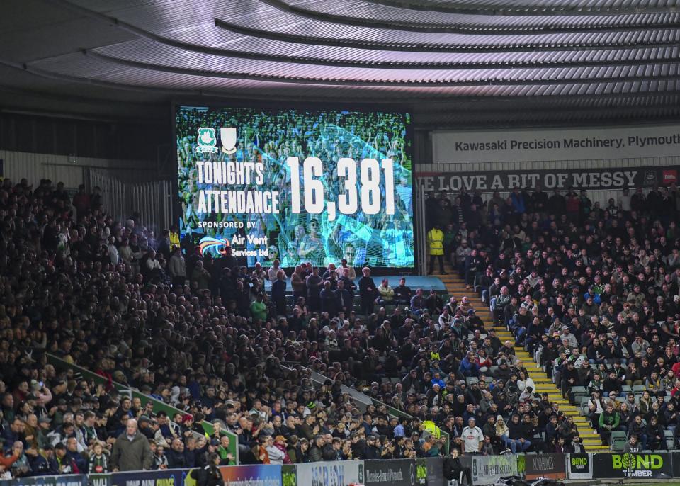 Argyle v Sheffield Wednesday