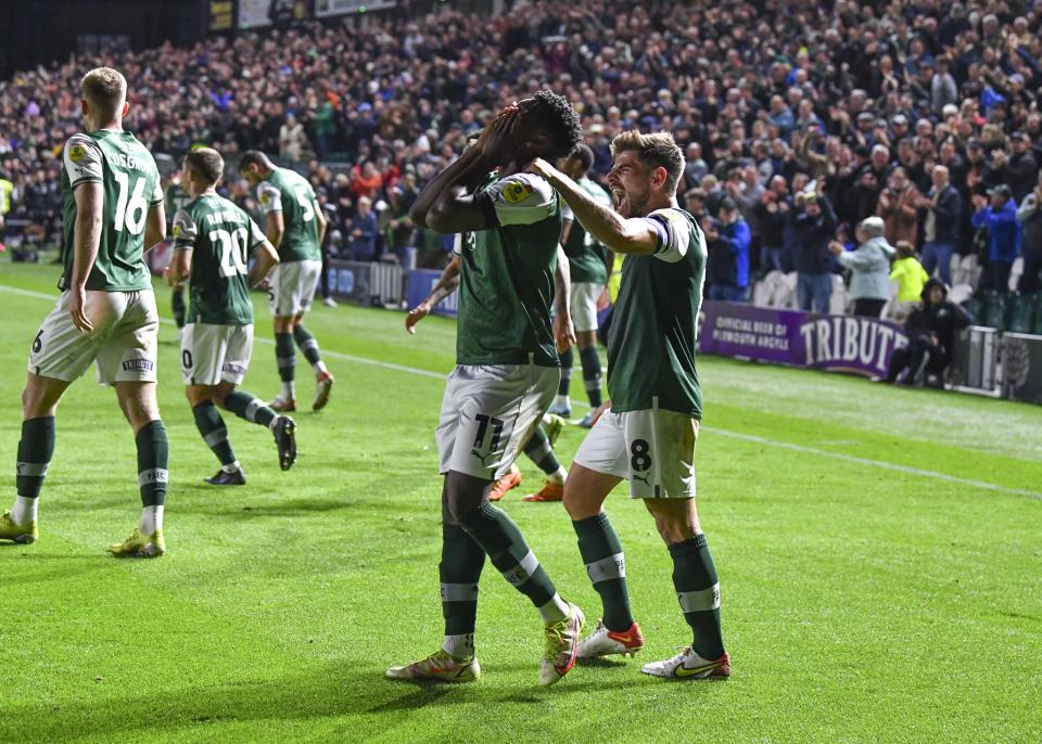 Argyle v Sheffield Wednesday