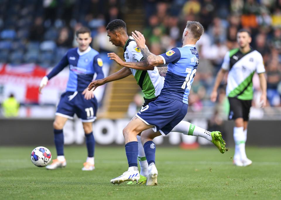 Wycombe Wanderers v Argyle