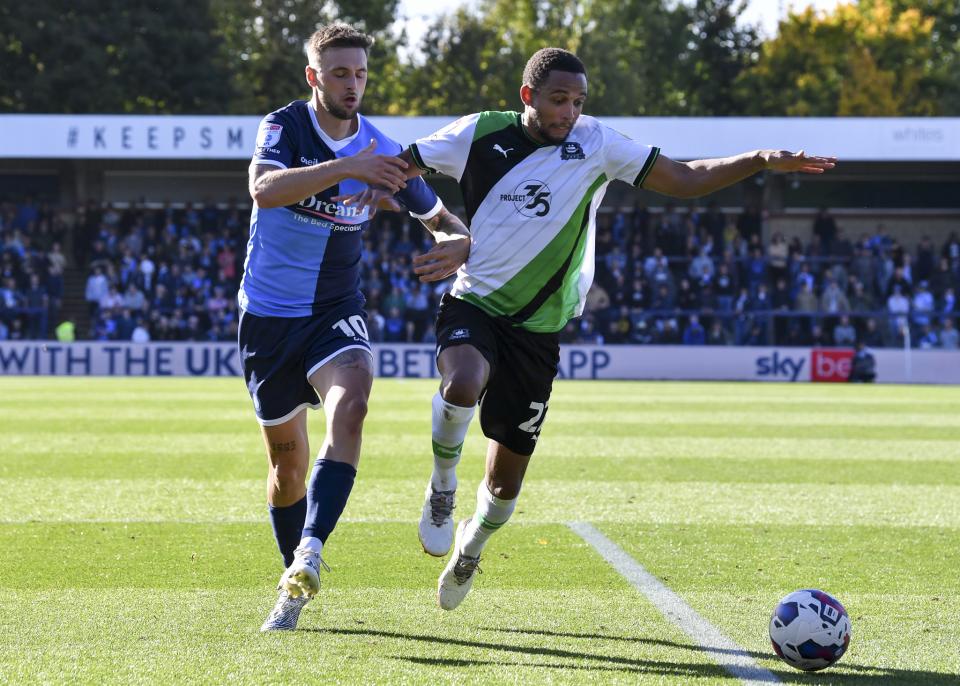 Wycombe Wanderers v Argyle
