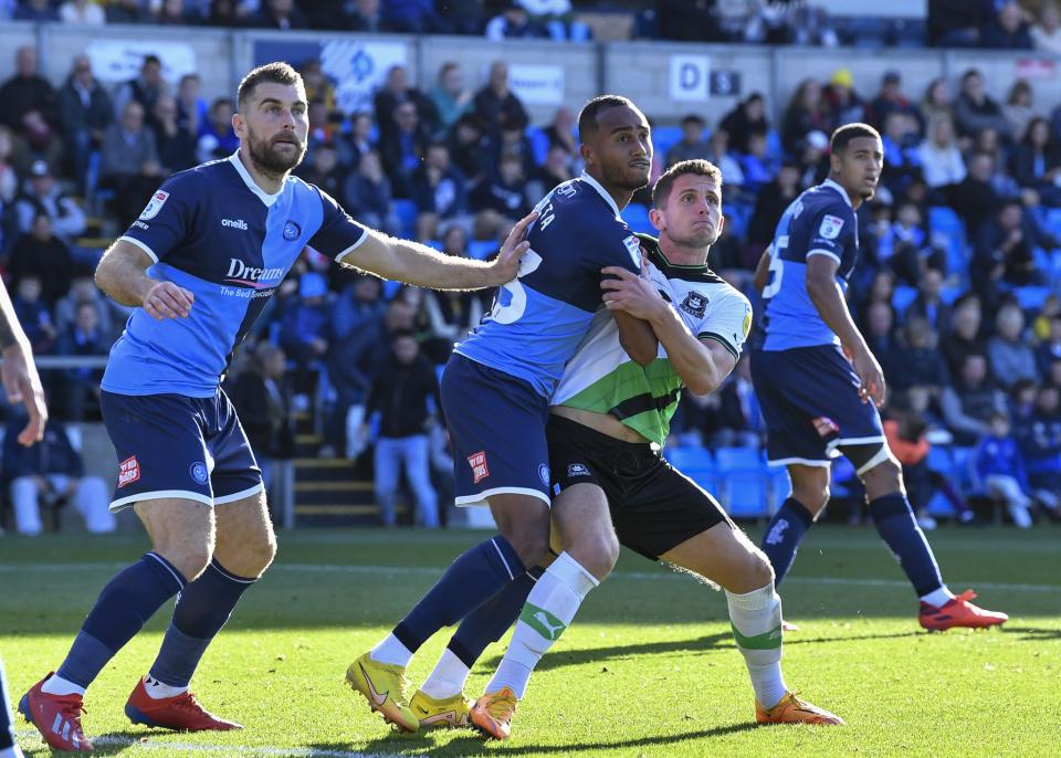Wycombe Wanderers v Argyle